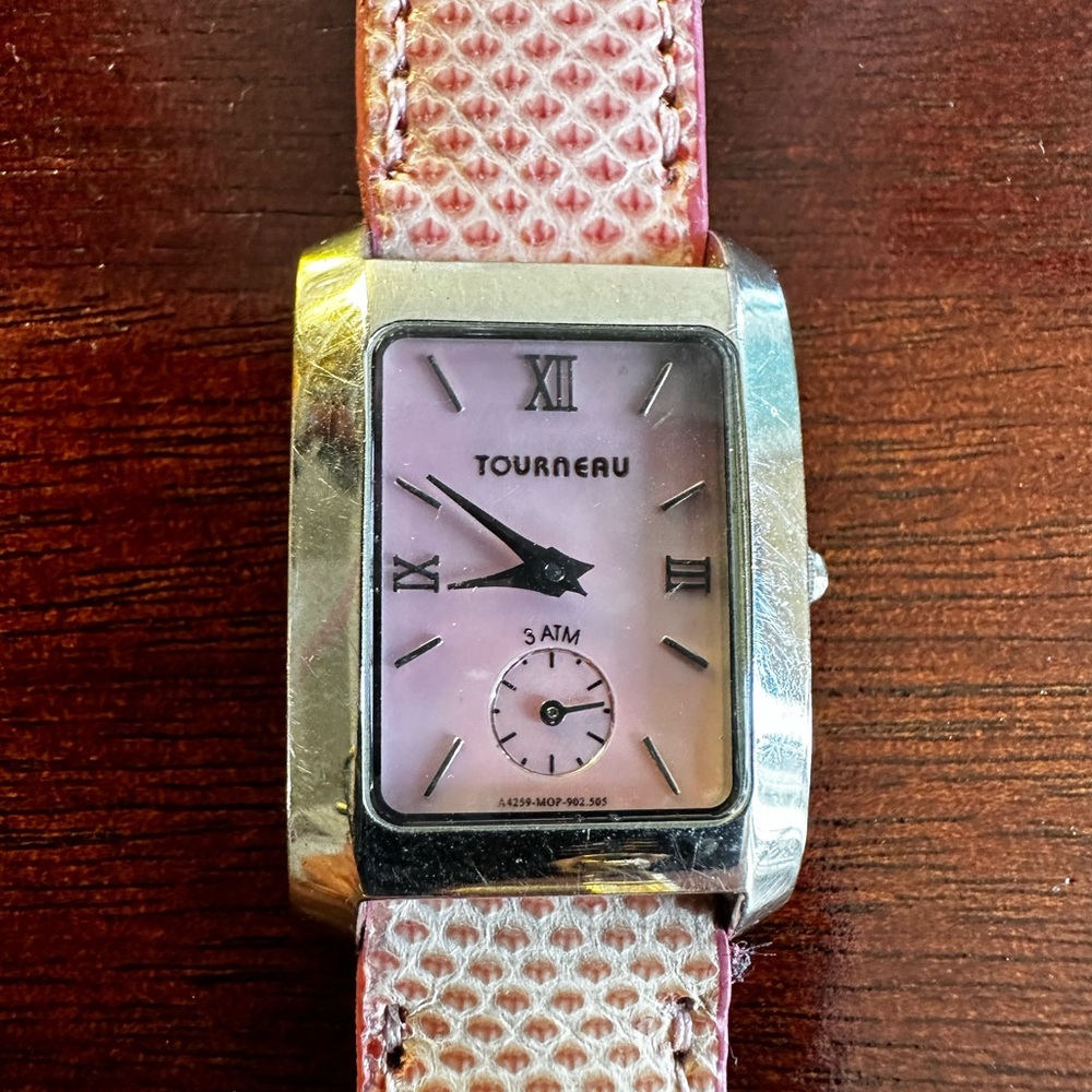 Ternal, Pink, Rectangular Face Stainless Steel Sw… - image 1